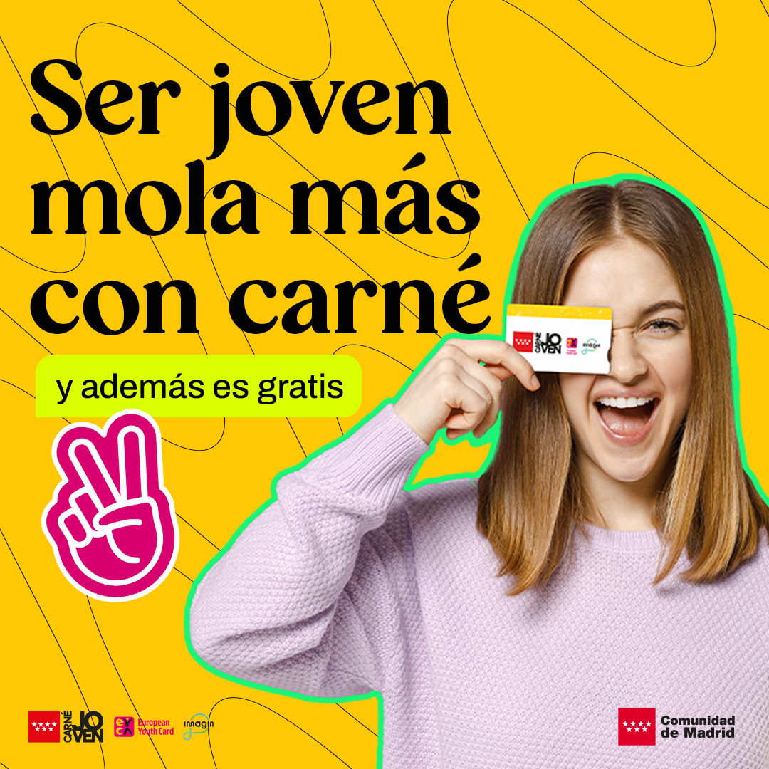 ¿Cómo puedo conseguir el Carné Joven?